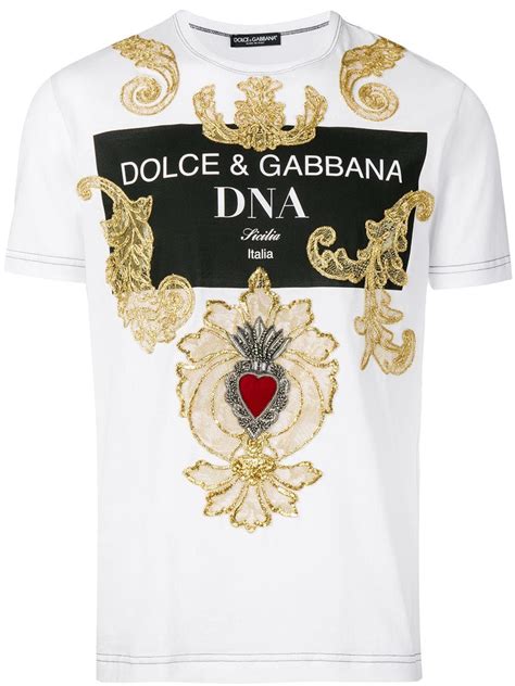 dolce gabbana t shirt 2019|farfetch dolce and gabbana t shirts.